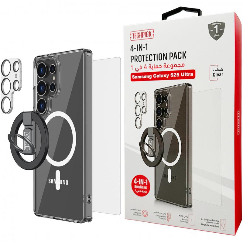 Techpick 4-in-1 Protection Pack MagSafe Hard Case…