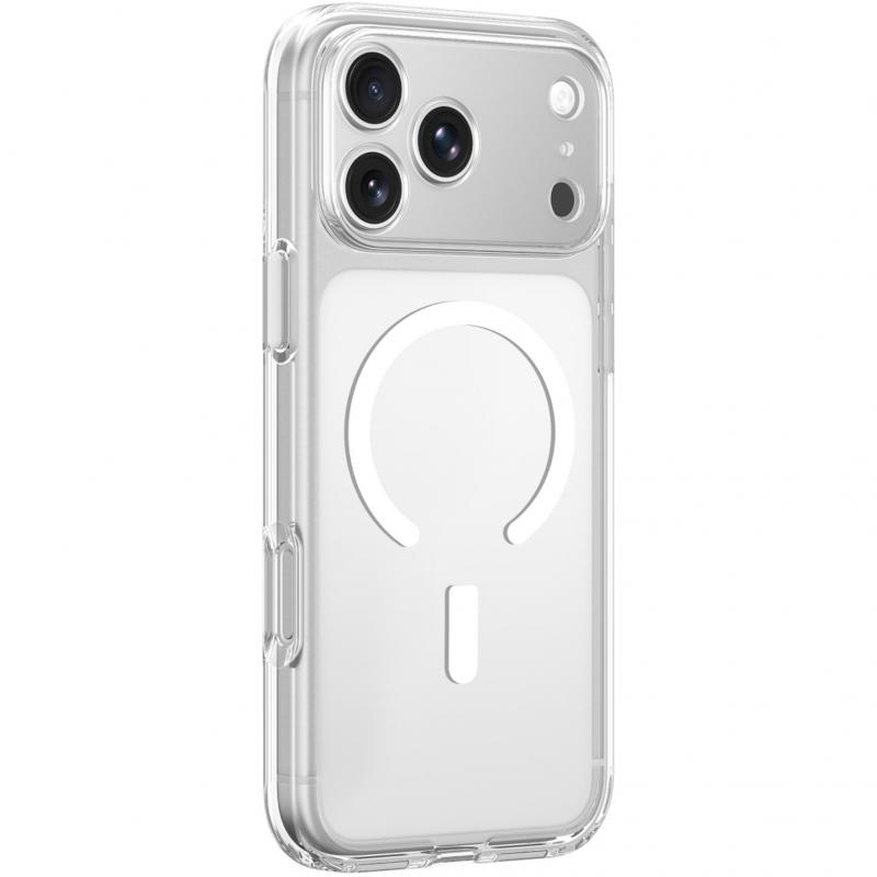 Compare Amazing Thing Minimal Mag Lens Back Cover Mobile Case with MagSafe, for iPhone 17 Pro Max, Clear Matte at KSA Price