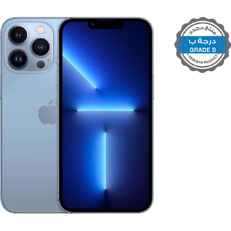 Compare Renewed Grade B Apple iPhone 13 Pro, 512 GB, Sierra Blue, 5G at KSA Price