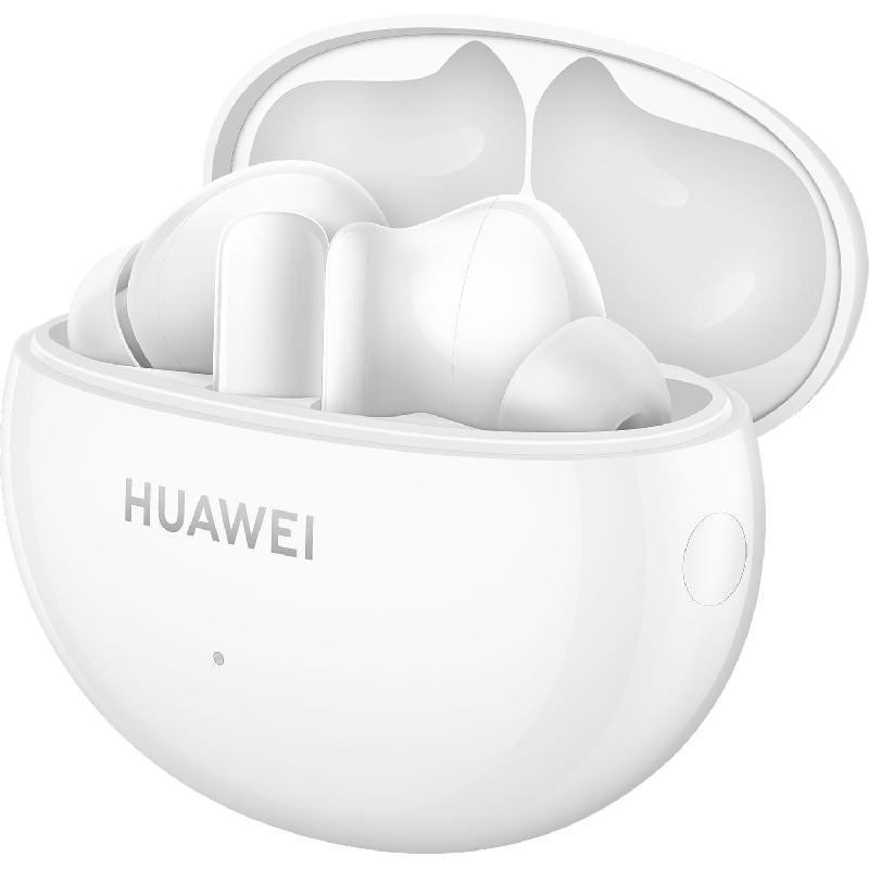 Compare Huawei FreeBuds 5i Earbuds, Noise Cancelling Microphone, Bluetooth, USB Charging, Builtin Microphone, Ceramic White at KSA Price