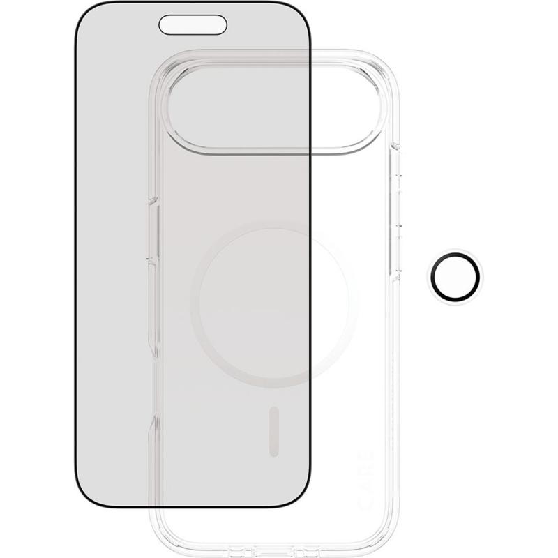 PanzerGlass 3-in-1 Pack Hard MagSafe Case + Privacy…