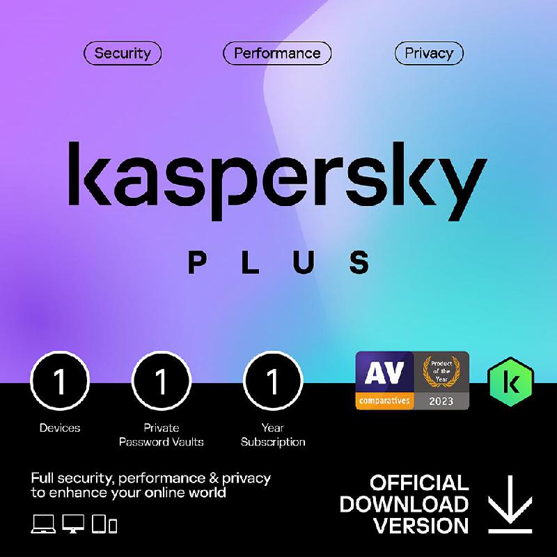 Compare Kaspersky PLUS, ArabicEnglish, 1 Device 1 Year, Product Key Internet Download at KSA Price
