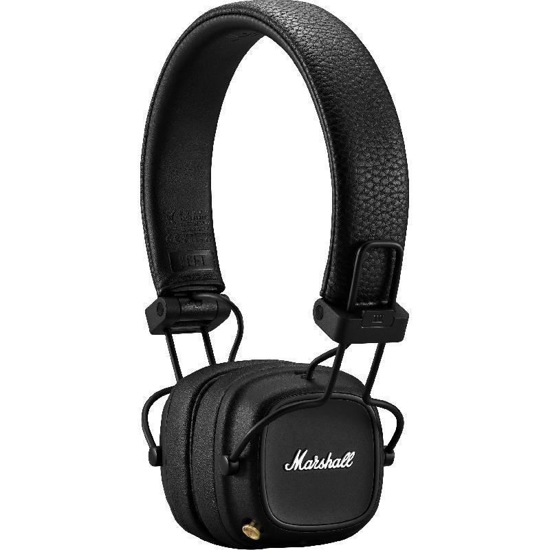Marshall Major IV On-Ear Headphones, Bluetooth/Wired…