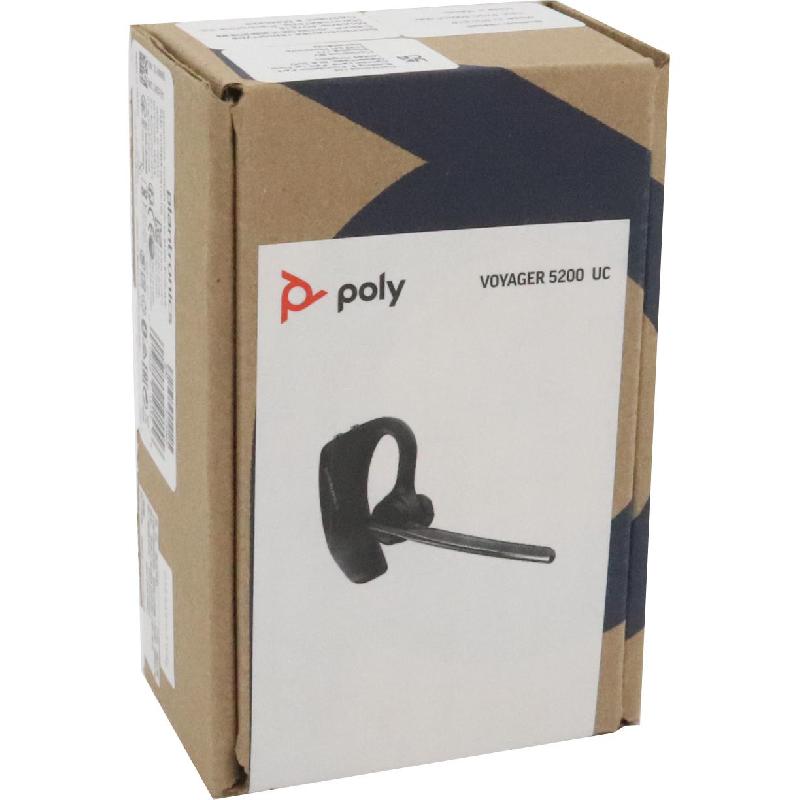 Compare Plantronics Voyager 5200 UC Ear Piece, Noise Cancelling Microphone, Bluetooth, USB Charging, Builtin Microphone, Black at KSA Price