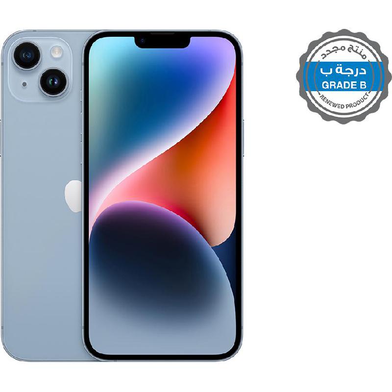 Compare Renewed Grade B Apple iPhone 14 Plus, 256 GB, Blue, 5G at KSA Price