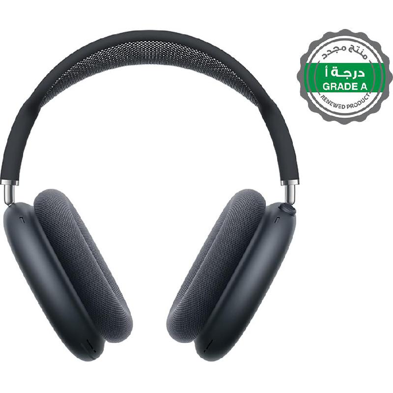 Compare Renewed Grade A Apple AirPods Max OverEar Headphones, Active Noise Cancelling, Bluetooth, USBC Charging, Builtin Microphone, Midnight at KSA Price