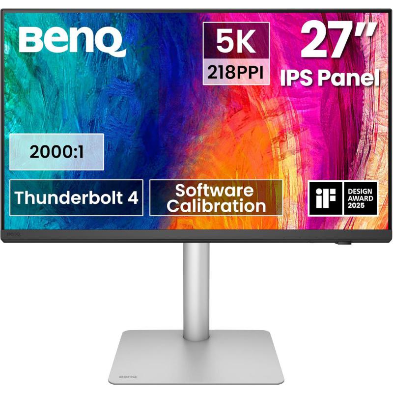 Compare BenQ PD2730S 27 Monitor, 5K, 60 Hz, 5ms, Builtin Dual Speaker 2 X 3W, Black at KSA Price