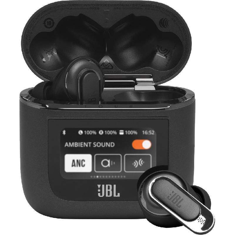 Compare JBL Tour Pro 2 Earbuds, Adaptive Noise Cancelling, Bluetooth, USB Charging, Builtin Microphone, Black at KSA Price