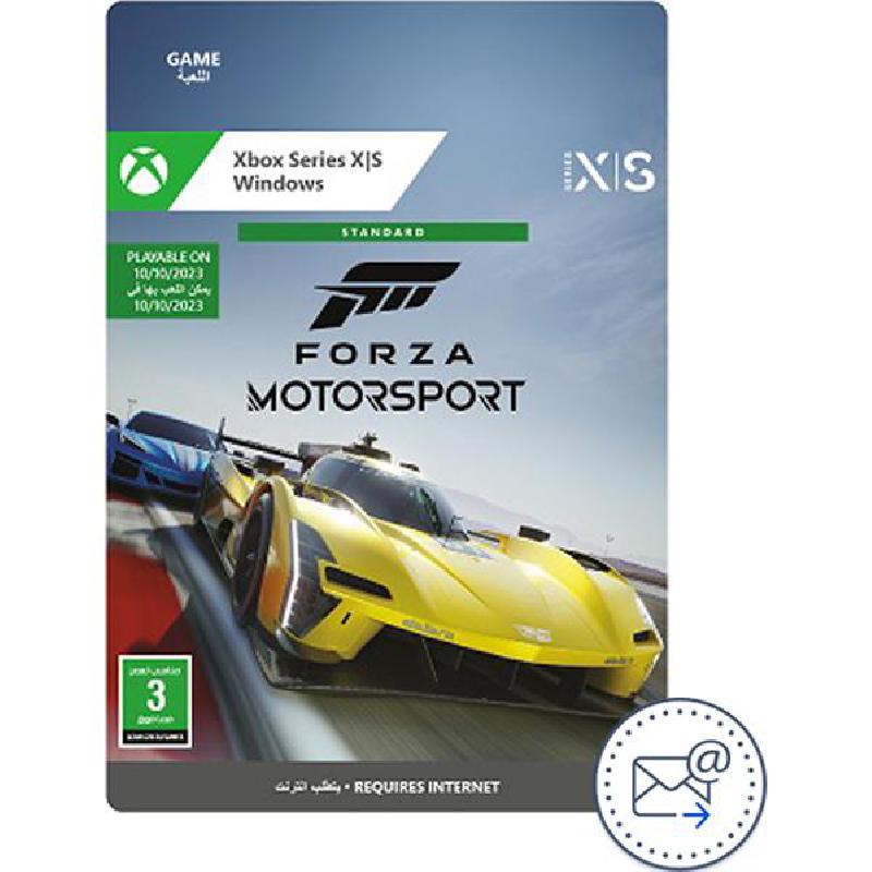 Compare Forza Motorsport  Standard Edition, Xbox Series XXbox Series SWindows 10 Games, Racing, ESD Delivery by Email at KSA Price