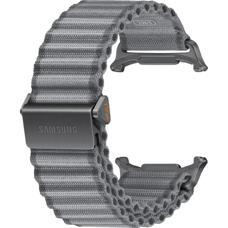 Compare Samsung Trail Band Wrist Strap, for Samsung Galaxy Watch Ultra2, MediumLarge Band Size, Grey at KSA Price