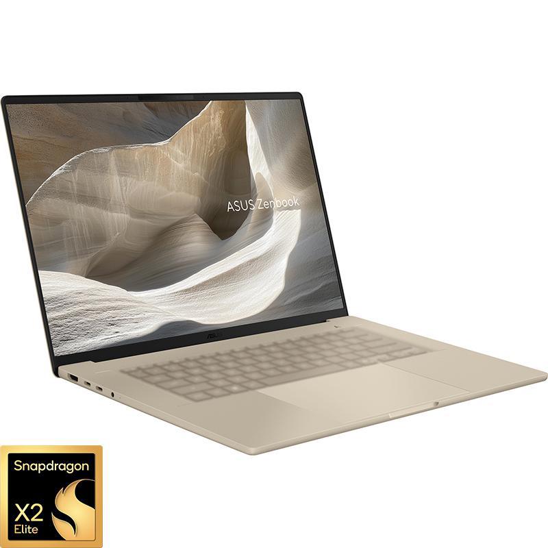 Compare Asus Zenbook A Laptop, AI, 16, Snapdragon X Elite, 48 GB RAM, 1 TB SSD, Windows 11 Home, Qualcomm Adreno at KSA Price