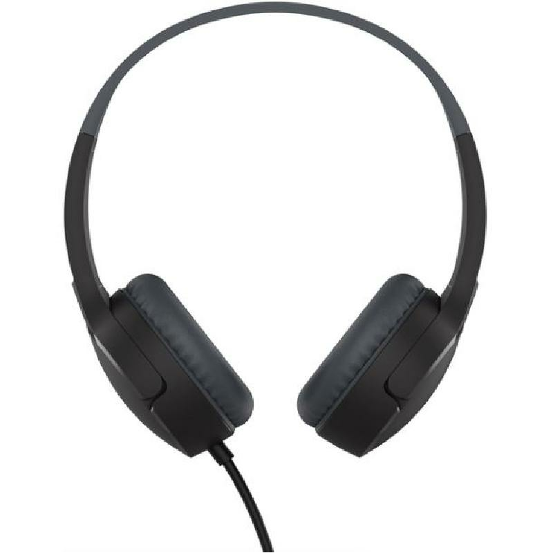 Compare Belkin SoundForm Mini Kids OnEar Headphones, Wired, 3.5 mm Connector, Builtin Microphone, Black at KSA Price
