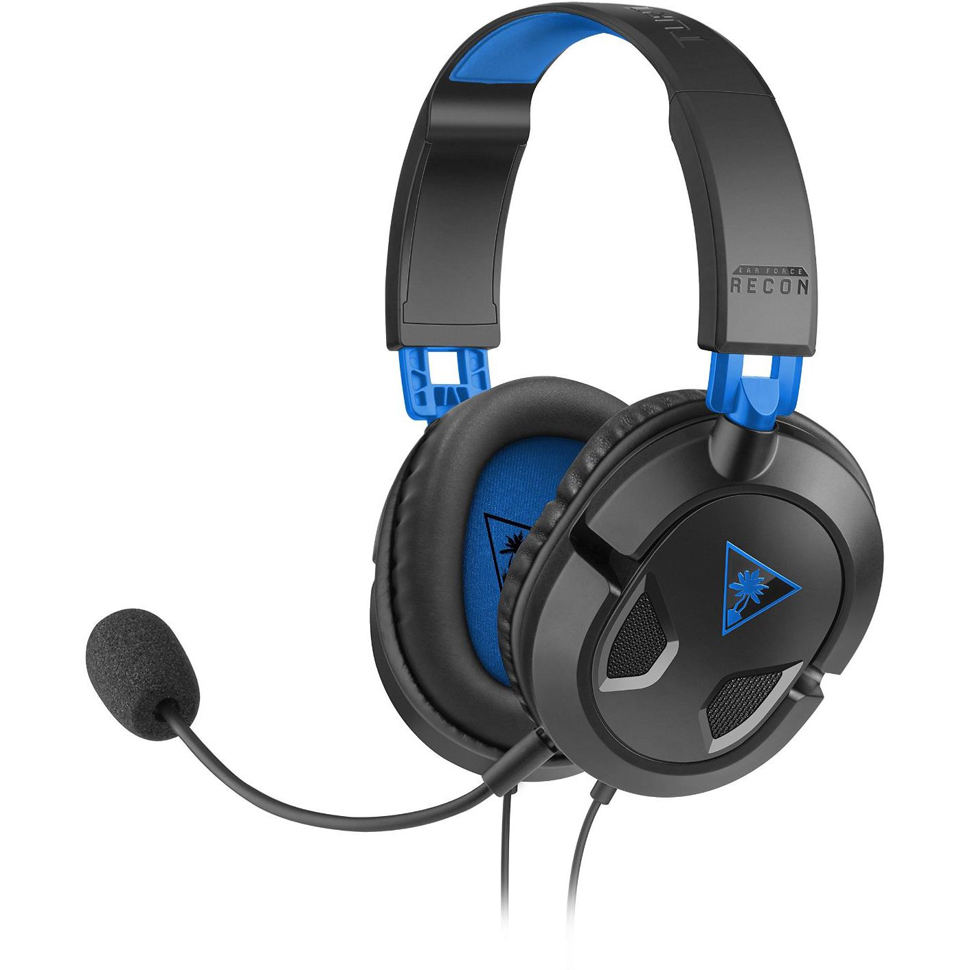 Compare Turtle Beach Ear Force Recon 50P Gaming Headset, Wired, 3.5 mm Connector, UnidirectionalDetachable Microphone, Black at KSA Price