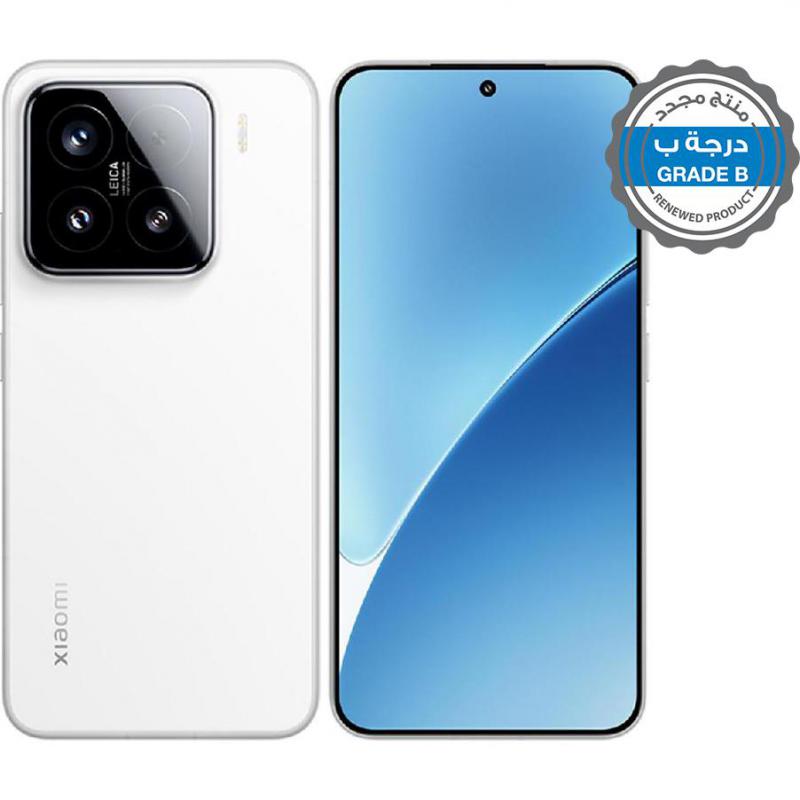 Renewed Grade B Xiaomi 15, 512 GB, White,…