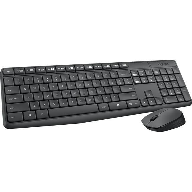 Logitech MK235 Desktop (Keyboard and Mouse), Wireless…