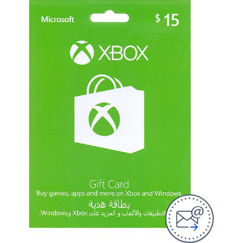 Compare Microsoft Gift Card 15 Xbox Live Payment and Recharge Card Delivery by eMail, Digital Code USA at KSA Price