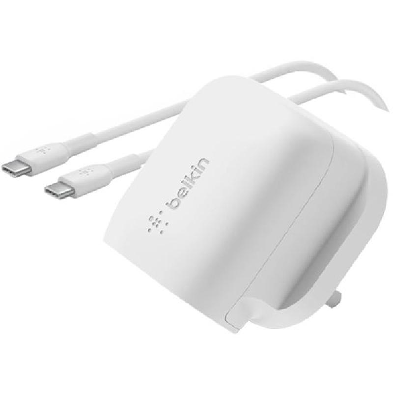 Belkin BoostCharge USB-C PD Wall Charger 20W…
