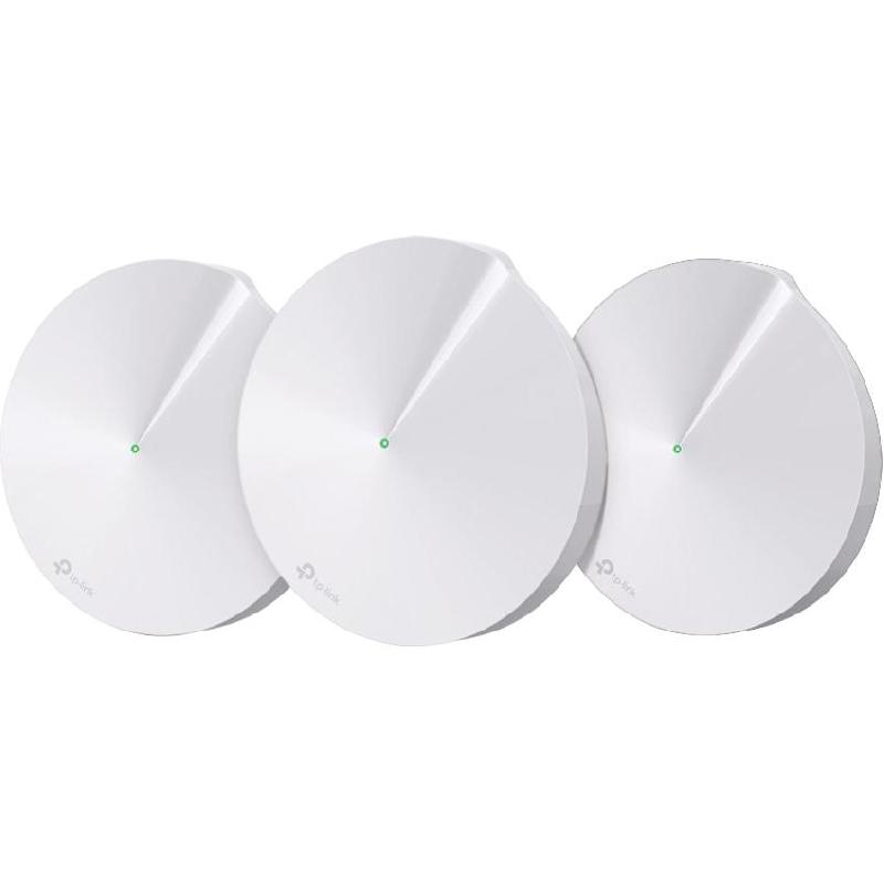 Compare TPLink Deco M5 3pack Whole Home Mesh WiFi, Wireless AC 802.11ac, Dual Band 2.4 GHz5 GHz, up to 64 Devices, 2 Port GbE, White at KSA Price