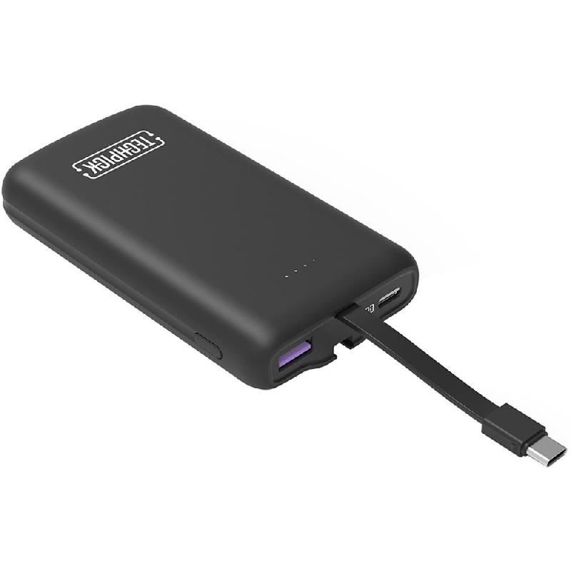 Techpick Power Bank with Cable, PD Fast Charging,…