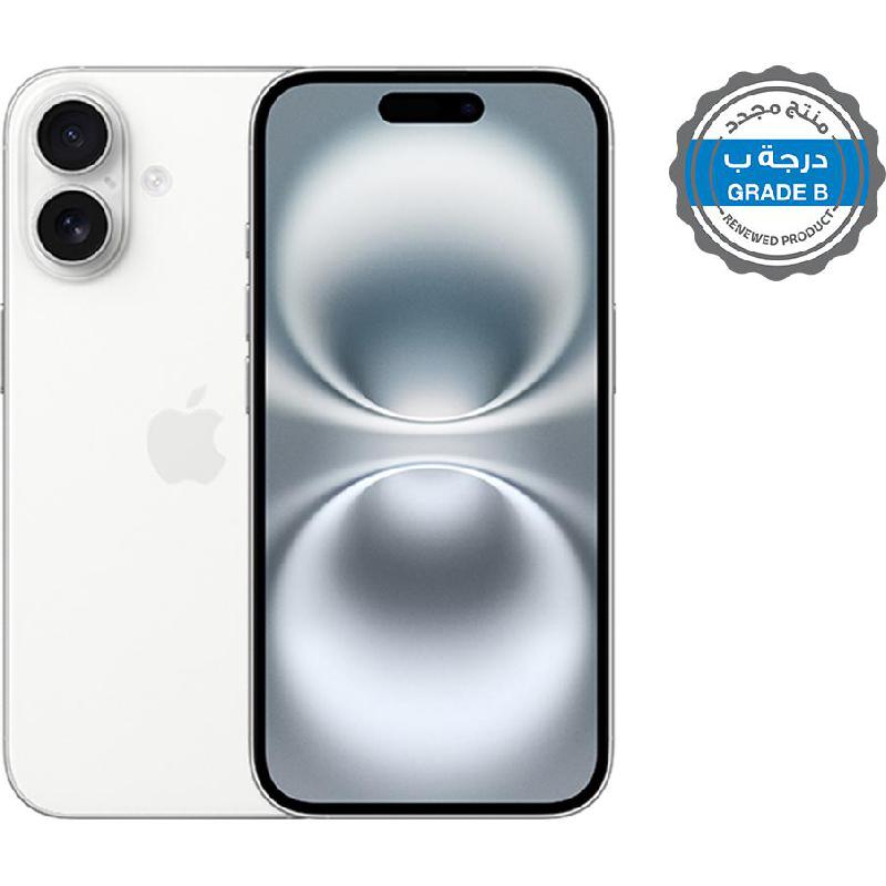 Compare Renewed Grade B Apple iPhone 16, 512 GB, White, 5G at KSA Price