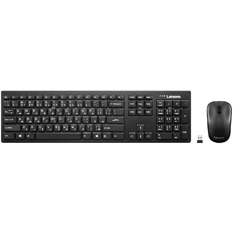 Lenovo 100 Desktop (Keyboard and Mouse), Wireless…
