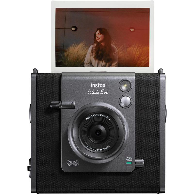 Compare Fuji Instax WIDE Evo Instant Film Camera, 16 MP, Bluetooth, Black at KSA Price