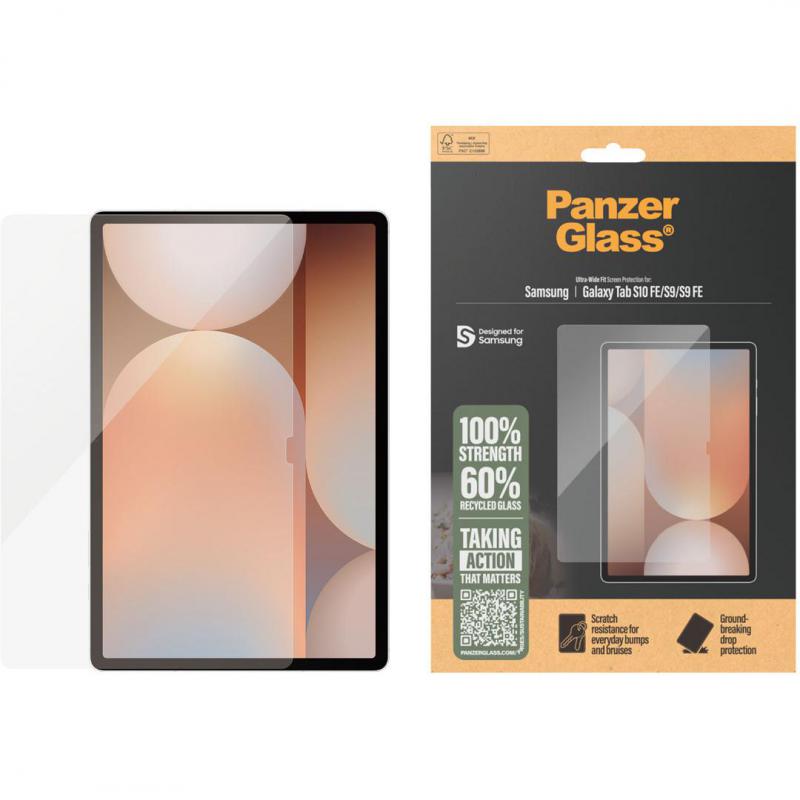 PanzerGlass Ultra-Wide Fit Tablet Screen Protector,…