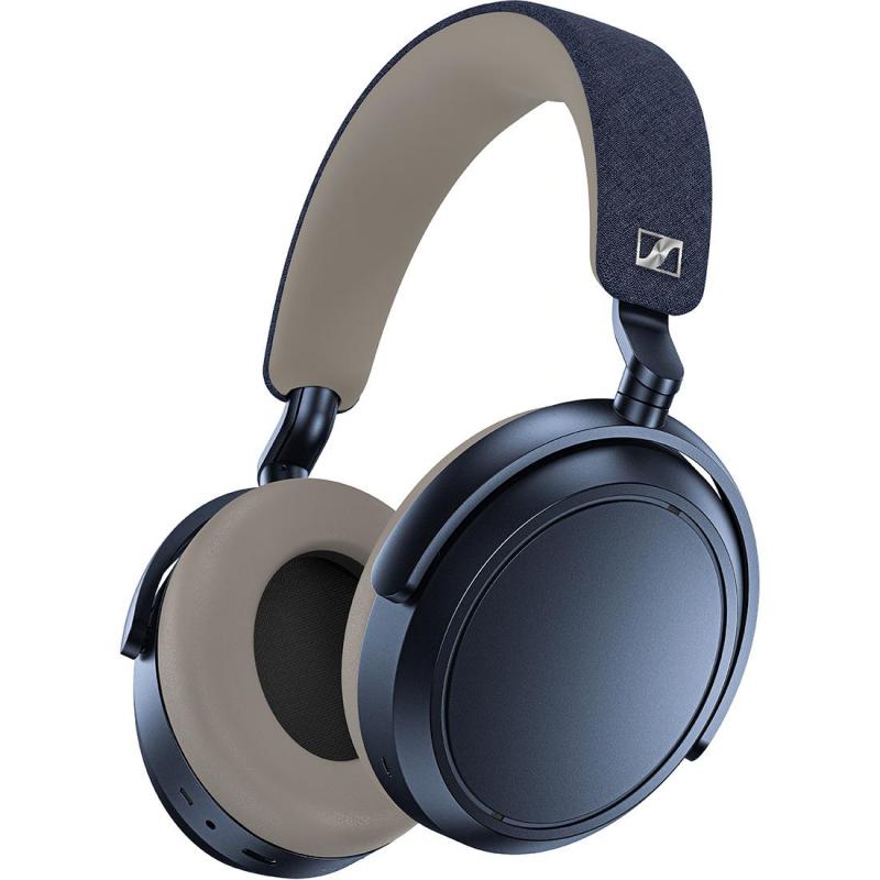 Sennheiser Momentum 4 Denim Over-Ear Headphones,…