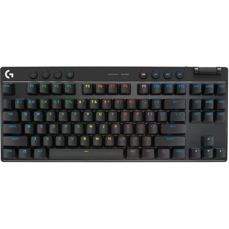 Compare Logitech G PRO X TKL Gaming Keyboard, Wireless, for LaptopDesktop ComputerGaming Desktop ComputerCPU Windows OS, Black at KSA Price