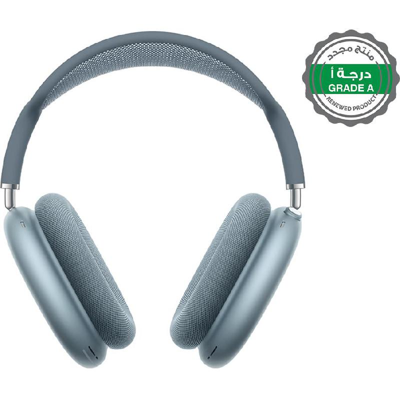 Compare Renewed Grade A Apple AirPods Max OverEar Headphones, Active Noise Cancelling, Bluetooth, USBC Charging, Builtin Microphone, Blue at KSA Price