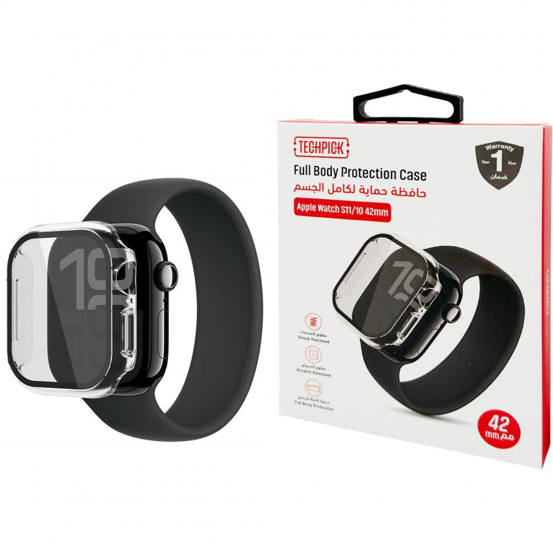 Techpick Glass Smartwatch Fit Case, for Apple Watch…