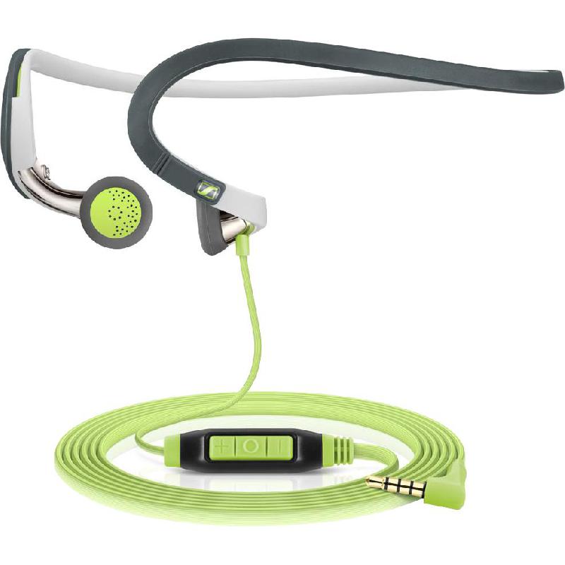 Compare Sennheiser PMX 686G Sports InEar Earphones, Wired, 3.5 mm Connector, Inline Microphone, Green at KSA Price