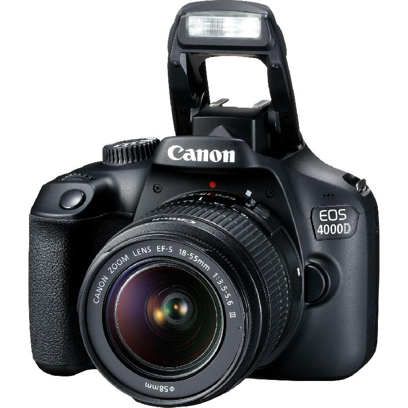 Canon EOS 4000D (NIS) DSLR Camera, 18 MP,…