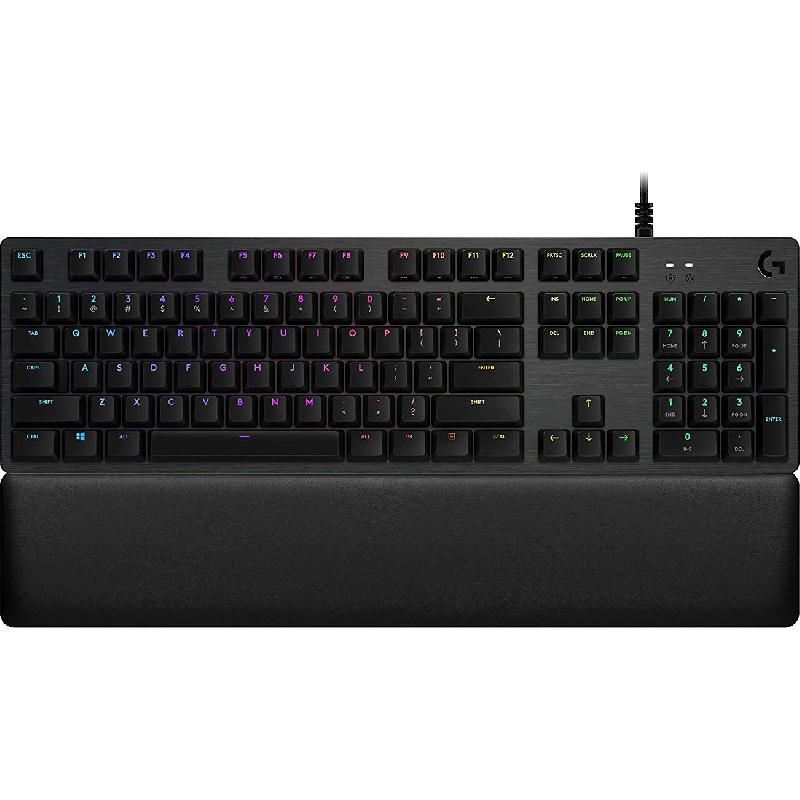 Logitech G513 Carbon RGB Mechanical Gaming Keyboard,…