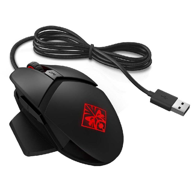 Compare HP OMEN Reactor Gaming Mouse, Optical 10016,000 dpi, Wired, Black at KSA Price