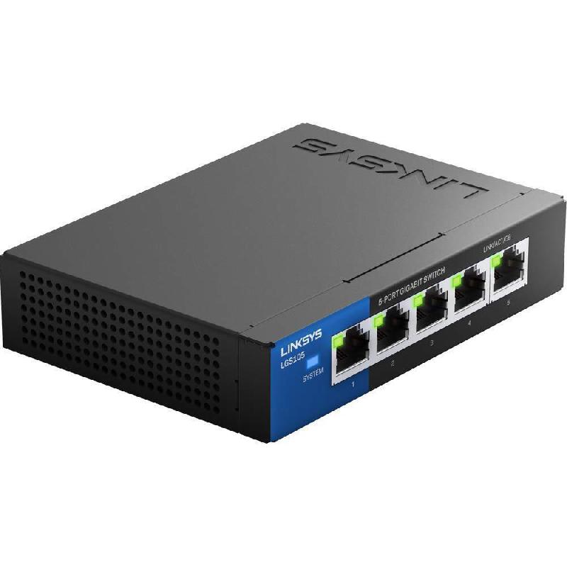 Compare Linksys LGS105 Network Switch, 5 Port GbE at KSA Price