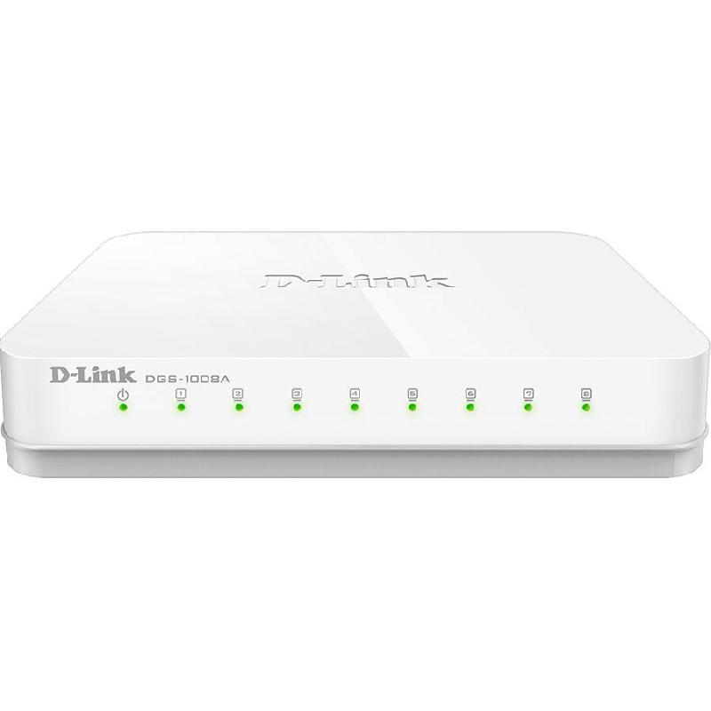 D-Link DGS-1008A Network Switch, 8 Port (LAN),…