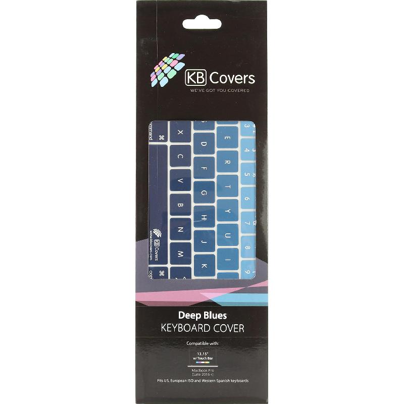 Compare KB Covers Keyboard Protector, for MacBook Pro 13 Touch BarMacBook Pro 15 Touch Bar, Deep Blue at KSA Price