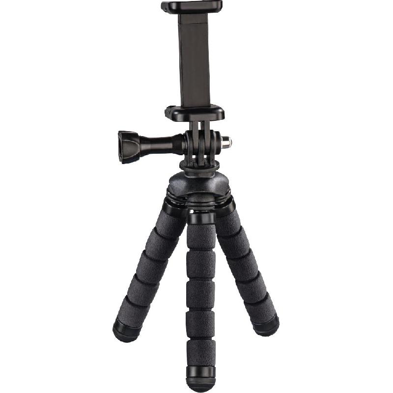 Compare Hama Flex 2in1 Pocket Tripod, 14.00 cm  5.51 in , Black at KSA Price