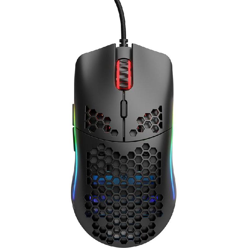 Compare Glorious Model O Gaming Mouse, Wired, Optical, PixArt PMW 3360 12000 dpi, Matte Black at KSA Price