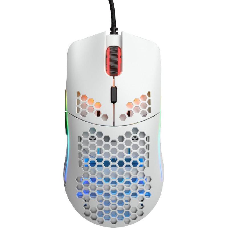 Compare Glorious Model O Gaming Mouse, Wired, Optical, PixArt PMW 3360 12000 dpi, White at KSA Price