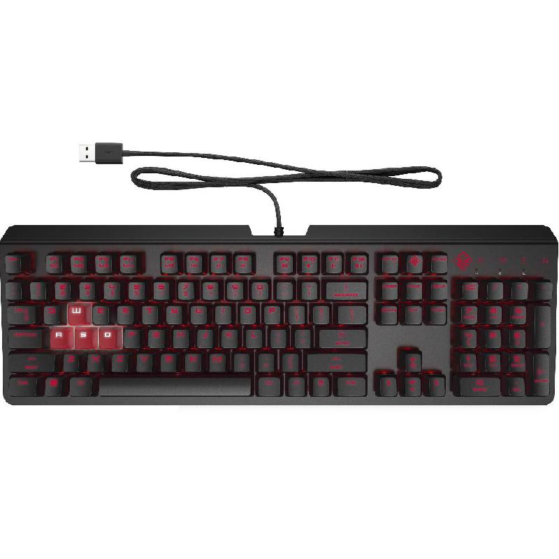 Compare HP OMEN Encoder, Cherry MX Brown Gaming Keyboard, Wired, for LaptopDesktop ComputerGaming Desktop ComputerCPU Windows OS, Black at KSA Price