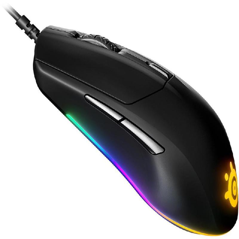 Compare SteelSeries Rival 3 Gaming Mouse, Wired, Optical, TrueMove Core 8500 cpi, Matte Black at KSA Price