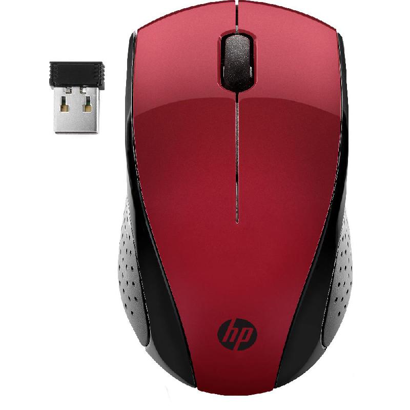 Compare HP 220 Mouse, Optical 1600 dpi, Wireless, Sunset Red at KSA Price