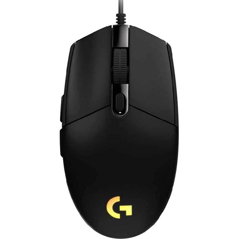 Logitech G203 LIGHTSYNC RGB Gaming Mouse, Wired,…