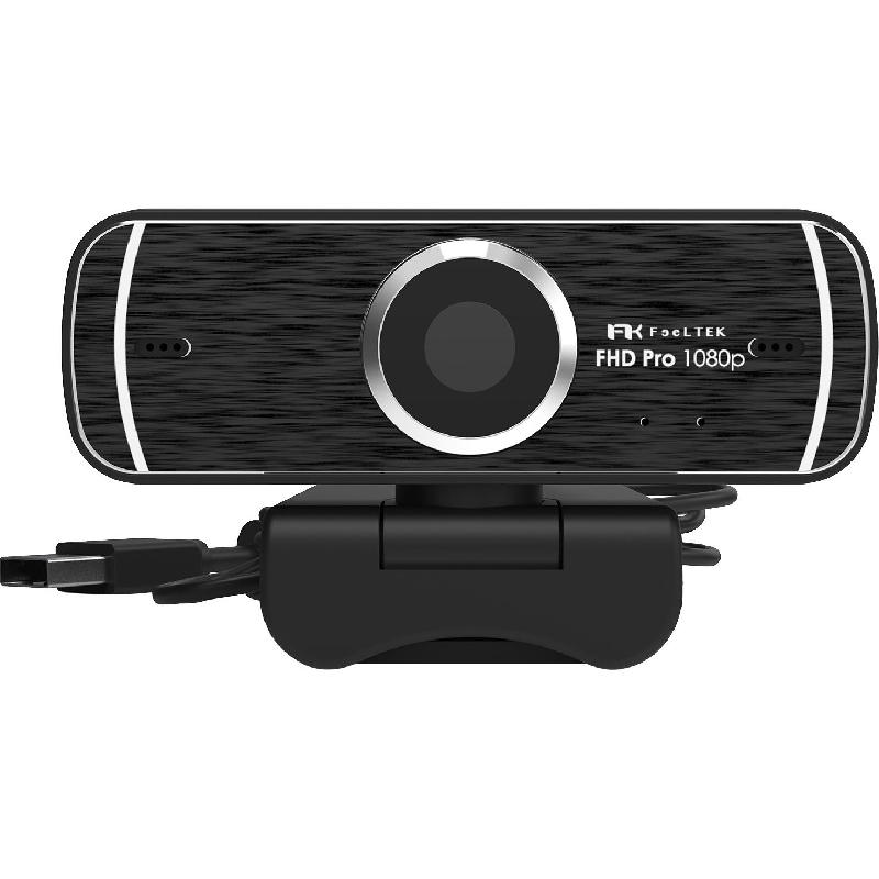 FeelTek Pro FHD Webcam, 1080 Pixels HD Video,…