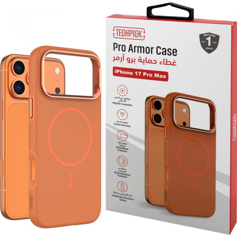 Techpick Pro Armor Back Cover Mobile Case with…