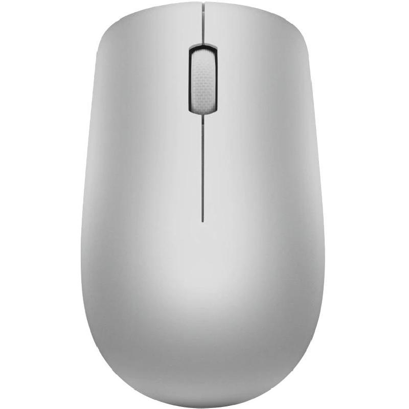 Lenovo 530 Mouse, Optical 1200 dpi, Wireless, Platinum…