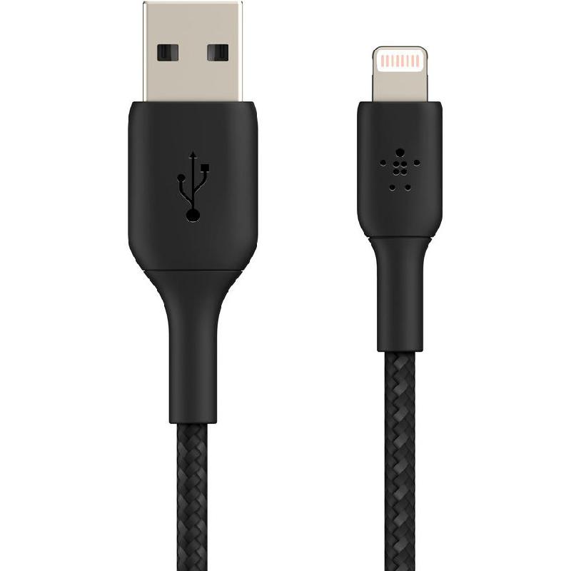 Compare Belkin BoostCharge Lightning to USB 2.0 Sync & Charge Cable, 3.00 m  9.84 ft , Black at KSA Price