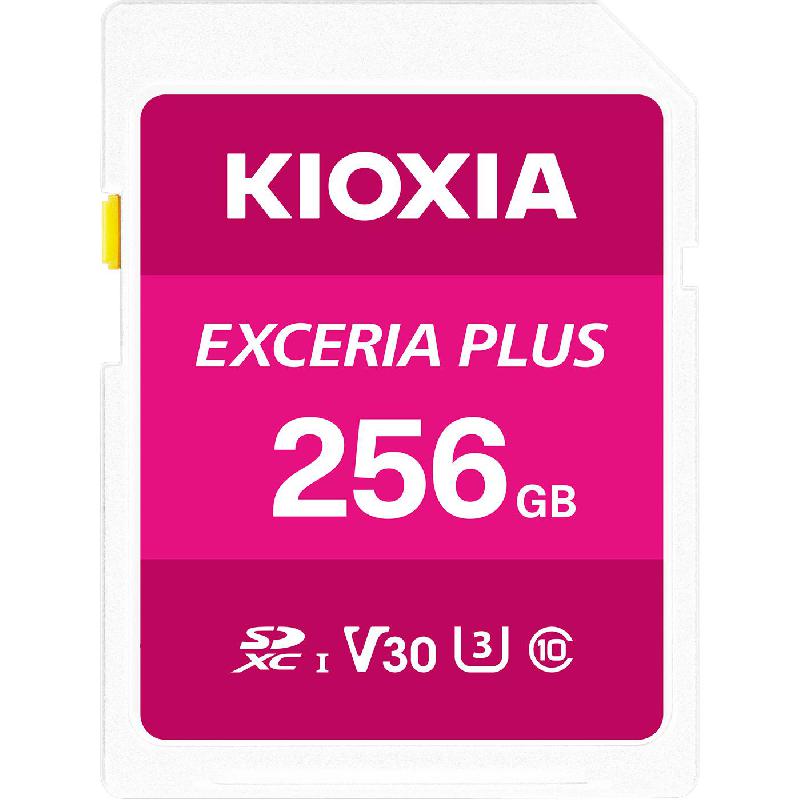 Compare Kioxia Exceria Plus SDXC Card, 256 GB, Class 10: Max 100 Mbps Speed Performance at KSA Price